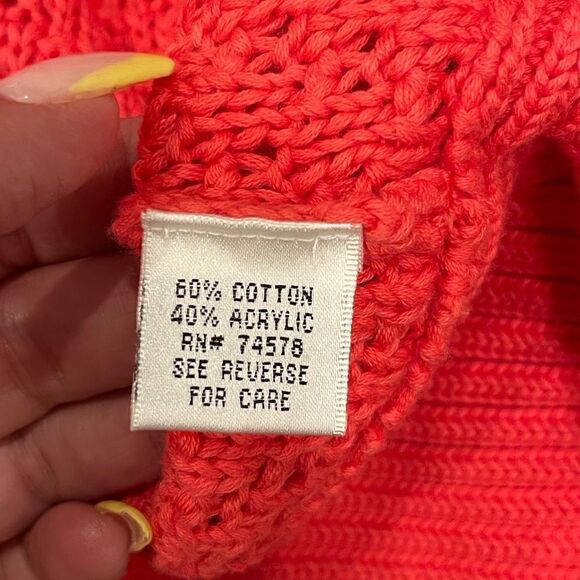 Cache Side Bucket Open Wrap Knit Cardigan.Size S - Picture 14 of 16